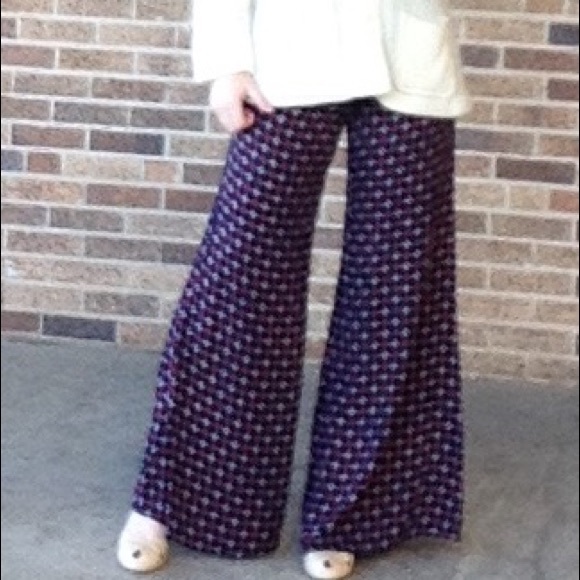 wide-leg pants ANTHROPOLOGIE cartonnier 10 (F7) - Picture 1 of 8